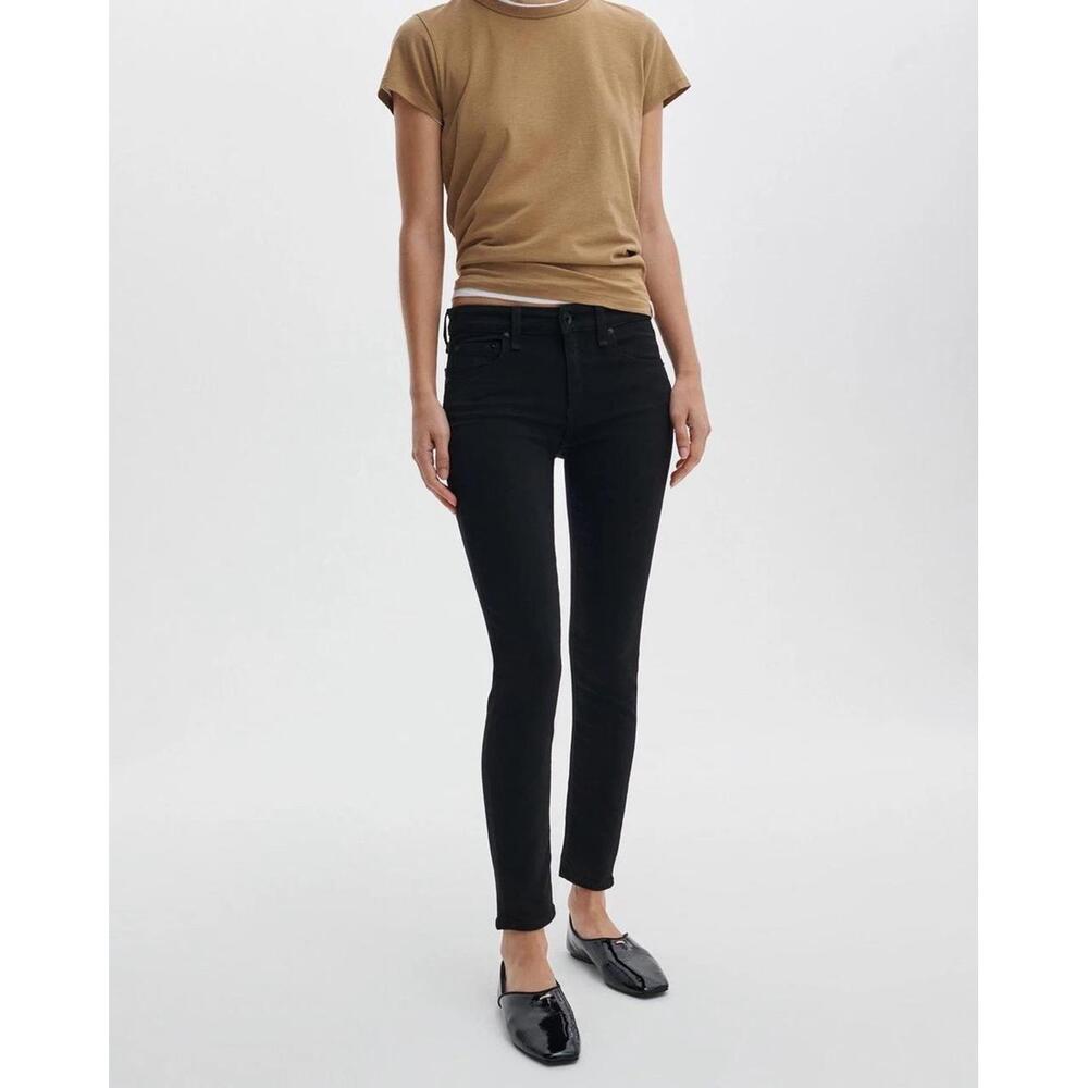 rag & bone Classic Skinny Jeans Women’s Size 28‎ Black Stretch Premium Denim